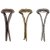 Tim Holtz Idea-Ology Metal Screw-Top Paper Fasteners - Antique Nickel, Brass & Copper (99 pack)