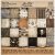 Tim Holtz Idea-Ology Paper Stash 8"x8" Paper Pad - Regions Beyond (24 sheets)