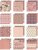 Tim Holtz Idea-ology 12”x12” Palette Collection - Pink (12 sheets)