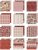 Tim Holtz Idea-ology 12”x12” Palette Collection - Red (12 sheets)