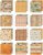 Tim Holtz Idea-ology 8”x8” Palette Collection - Orange (12 sheets)