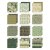 Tim Holtz Idea-ology 8”x8” Palette Collection - Green (12 sheets)