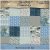 Tim Holtz Idea-ology 8”x8” Palette Collection - Blue (12 sheets)