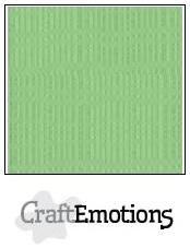 CraftEmotions Linen Cardstock - Pistachio (10 sheets)