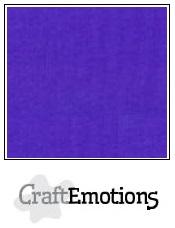 CraftEmotions Linen Cardstock - Dark Purple (10 sheets)