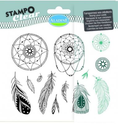 Stampo Clear Clearstamp Set - Attrape Reve