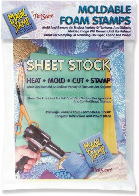 Clearsnap Magic Stamp Moldable Foam Stamps - Sheet Stock (3 pack)