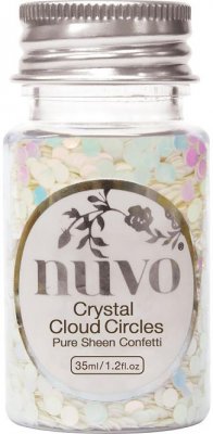 Nuvo Confetti - Crystal Cloud Circles (35ml)