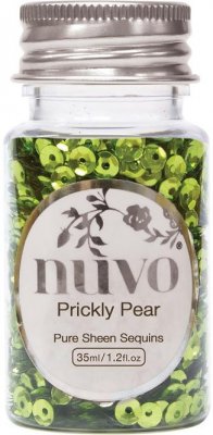 Nuvo Pure Sheen Sequins - Prickly Pear (35ml)