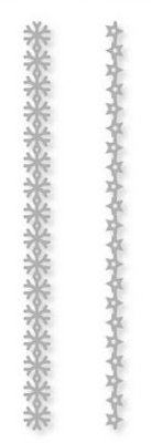 CraftEmotions Dies - Cutting Border Winter