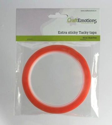 CraftEmotions Extra Sticky Tacky Tape (9mm x 10m)