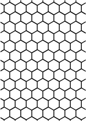 Darice Large Embossing Folder - Honeycomb