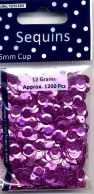 Sequins Cup Regular - Fuchsia (1200 pack)