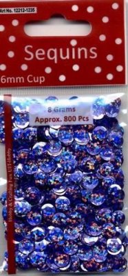 Sequins Cup Laser Disco - Purple (800 pack)