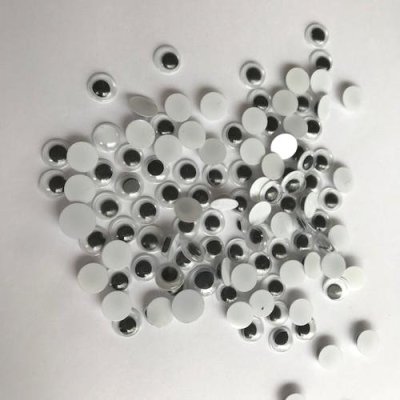 Movable Eyes Pack - Round 8mm (120 pcs)