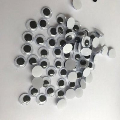 Movable Eyes Pack - Round 10mm (100 pcs)