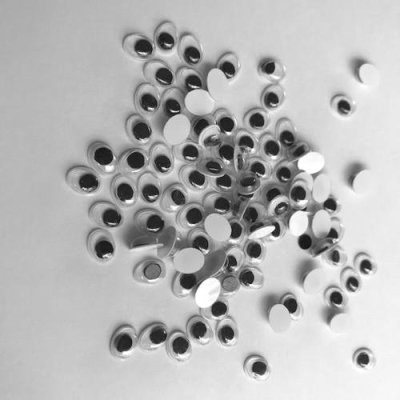 Movable Eyes Pack - Oval 5x7mm (144 pcs)