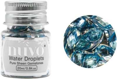 Nuvo Pure Sheen Gemstones - Water Droplets (20ml)