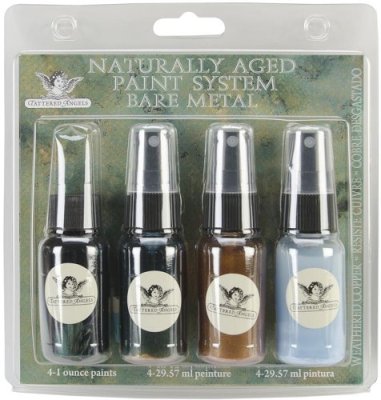 Tattered Angels Naturally Aged Bare Metal Paint System - Weathered Copper