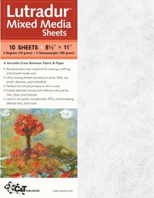 Lutradur Mixed Media Sheets - 8.5"x11" (10 pack)
