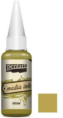 Pentart Alcohol Media Ink - Straw (20 ml)