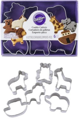 Wilton Mini Cookie Cutter Set - Noah’’s Ark (6 pack)