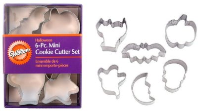Wilton Mini Cookie Cutter Set - Halloween (6 pack)