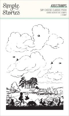 Simple Stories Clear Stamps - Say Cheese Classic Pooh Grand Adventure