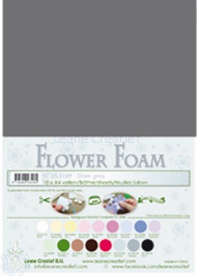 LeCrea A4 flower foam Sheets - Dark Grey (10 sheets)