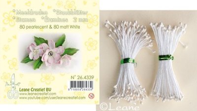 Lecrea Stamen Pack - White (160 pack)