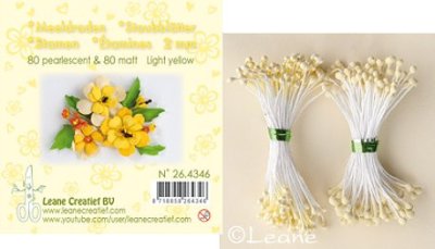 Lecrea Stamen Pack - Light Yellow (160 pack)