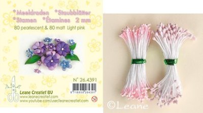 Lecrea Stamen Pack - Light Pink (160 pack)