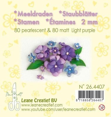 Lecrea Stamen Pack - Light Purple (160 pack)