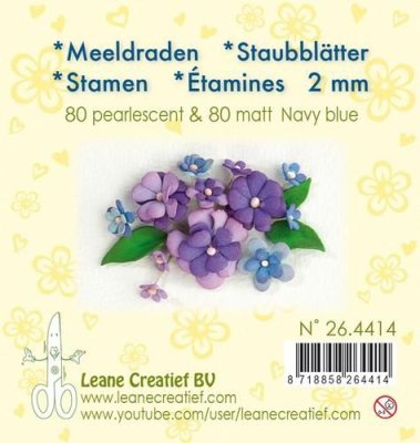 Lecrea Stamen Pack - Navy Blue (160 pack)