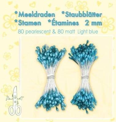 Lecrea Stamen Pack - Light Blue (160 pack)