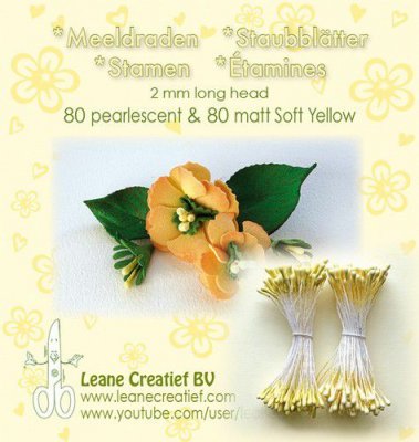 Lecrea Stamen Pack - Soft Yellow (160 pack)
