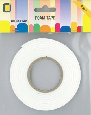 JEJE Foam Tape (2m x 12mm x 2mm)