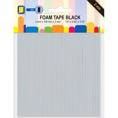 JEJE Produkt - 3D Foam Lines Black (3x100x2mm)