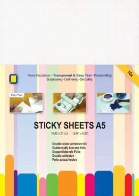JEJE Produkt A5 Sticky Sheets (10 sheets)