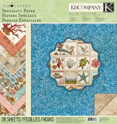 K&Company Travel 12"x12" Specialty Paper Pad (28 sheets)