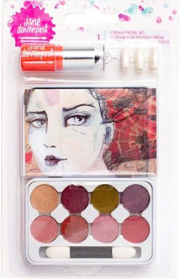 Jane Davenport Mixed-Media-2 Chalk Pastels Tin - Lip Gloss (22 pack)