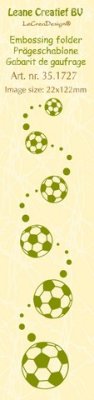 Leane Creatief Border Embossing Folder - Sport