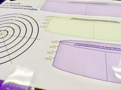 Wilton Cake Layout & Design Mat (86,6 x 61 cm)