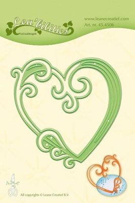 LeCrea Cut And Embossing Dies - Heart