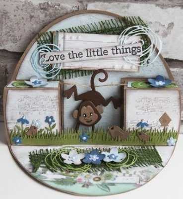 Dutch Doobadoo A4 Card Art Stencil - Pop Up Oval