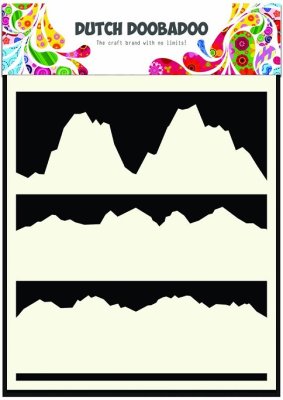 Dutch Doobadoo A5 Mask Art Stencil - Landscape