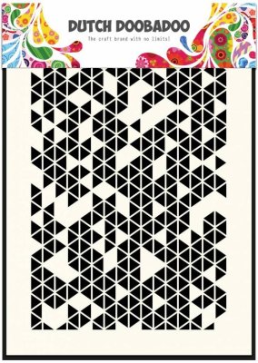 Dutch Doobadoo A5 Mask Art Stencil - Triangles
