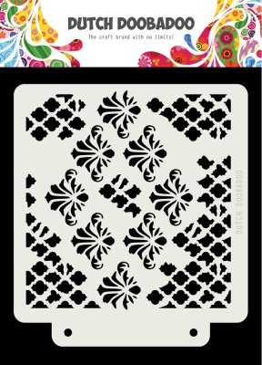 Dutch Doobadoo Mask Art Stencil - Grunge Barroque