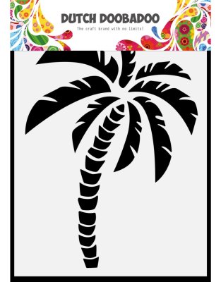 Dutch Doobadoo A6 Stencil Mask Art - Palmtree