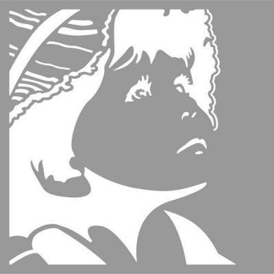 Pronty 6”x6” Mask Stencil - Silhouette Boy